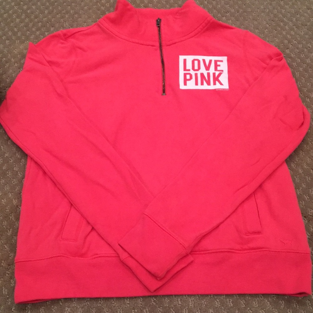 Victoria's Secret Pink Long Sleeve Pull Over